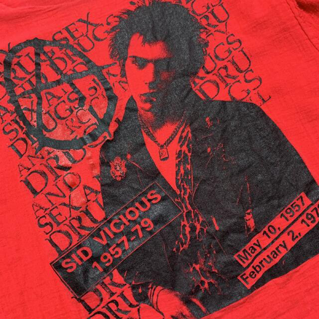 Special Vintage SID VICIOUS 追悼ガーゼシャツ