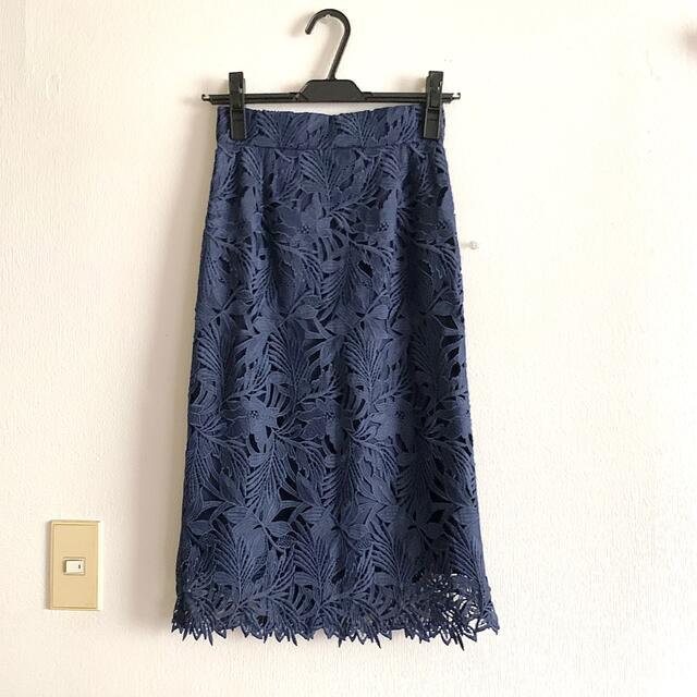 直売最激安 美品 レーススカート タイトスカート ネイビー Xxsサイズ オンラインストア直営店 Brattleborocountryclub Com