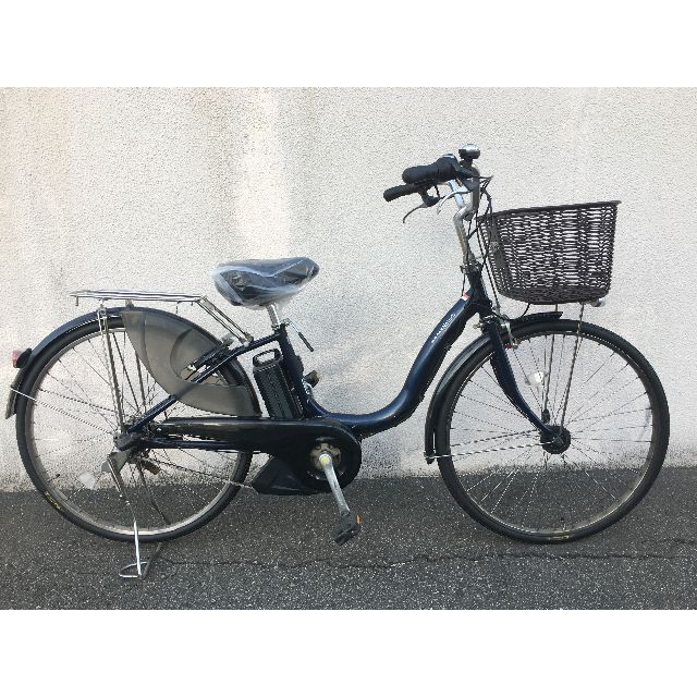 ヤマハ - 地域限定送料無料　パス　ナチュラ　子供乗せ　8,7AH　紺　神戸市　電動自転車