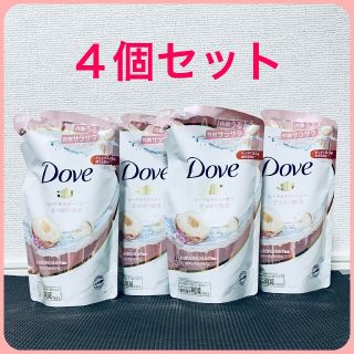 ユニリーバ(Unilever)の【新品】【4個セット】ダヴ　ボディーウォッシュ詰め替え(360g)(ボディソープ/石鹸)