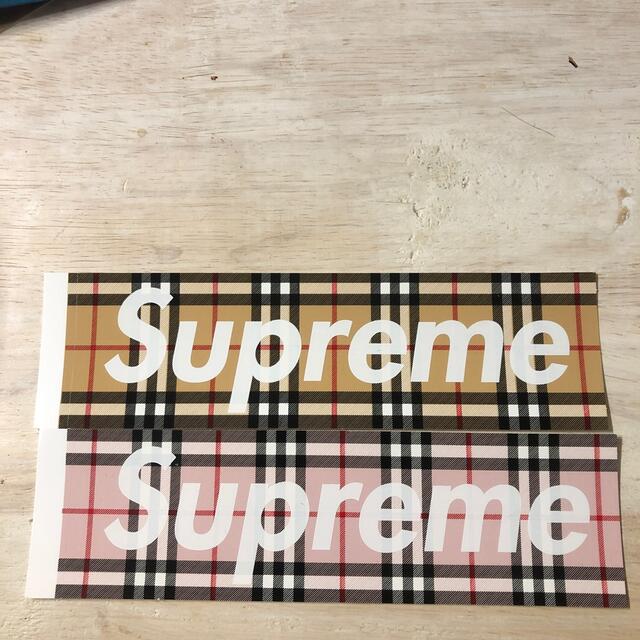 Supreme(シュプリーム)のSupreme　ステッカー　2枚　セット メンズのファッション小物(その他)の商品写真