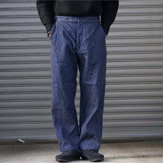 COMOLI - 【新品】comoli コモリ デニムオーバーパンツ サイズ0の ... COMOLI デニムオーバーパンツ ブラック 21SS サイズ2