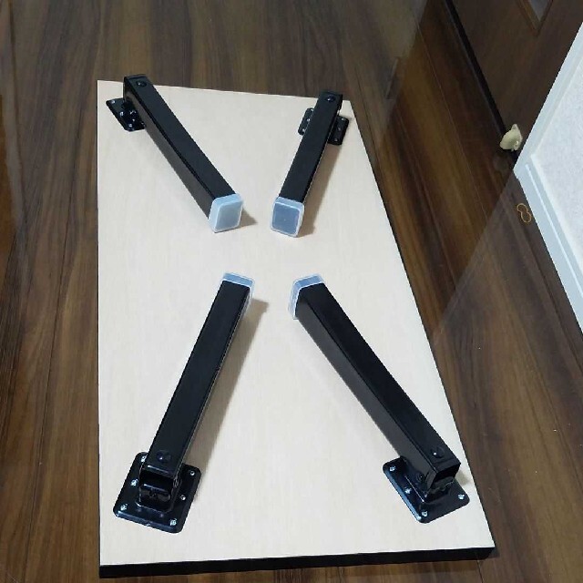 ローテーブル　脚折り畳み式 4