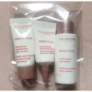 クラランス(CLARINS)のクラランス 薬用美白化粧水、美容液、乳液(サンプル/トライアルキット)