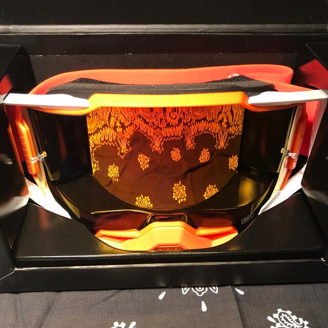 Oakley(オークリー)の【100%】新品　MXゴーグル　アルメガ　ミラーレンズ 自動車/バイクのバイク(モトクロス用品)の商品写真