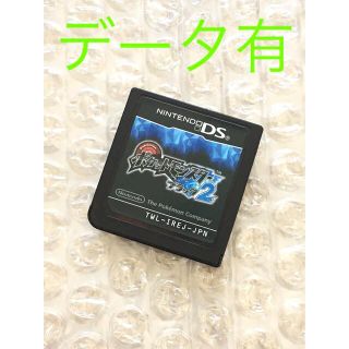 ニンテンドーDS(ニンテンドーDS)の【データ有】ポケットモンスター ブラック2(携帯用ゲームソフト)