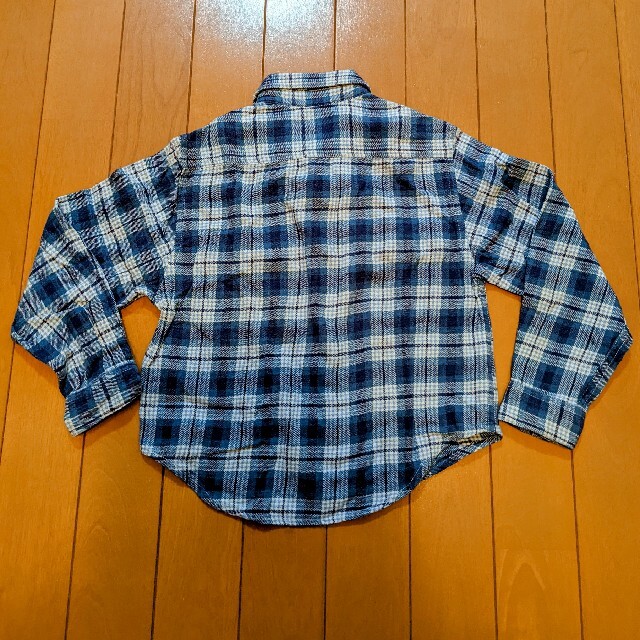 EDWIN(エドウィン)の【EDWIN】　長袖シャツ　サイズ100 キッズ/ベビー/マタニティのキッズ服男の子用(90cm~)(Tシャツ/カットソー)の商品写真