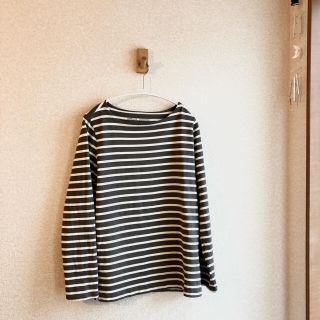 ムジルシリョウヒン(MUJI (無印良品))の♡高ちゃん様専用♡無印♡ 長袖Tシャツ　ボーダー(Tシャツ(長袖/七分))