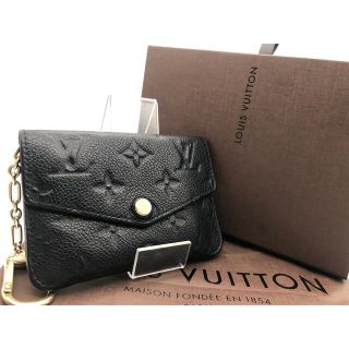 ルイヴィトン(LOUIS VUITTON)のLOUIS VUITTON アンプラント　ポシェット　クレ　ノワール　コンパクト(折り財布)