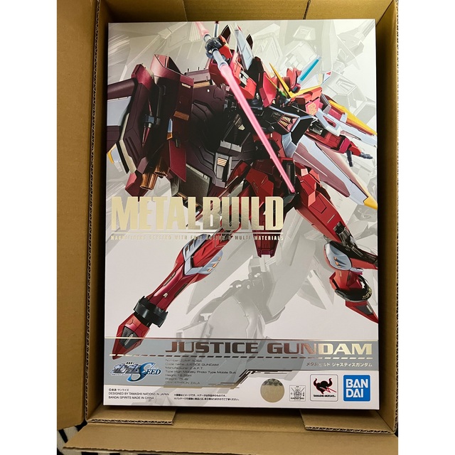 新品未開封】メタルビルド 機動戦士ガンダムSEED ジャスティス 新品未開封】メタルビルド 機動戦士ガンダムSEED ジャスティス