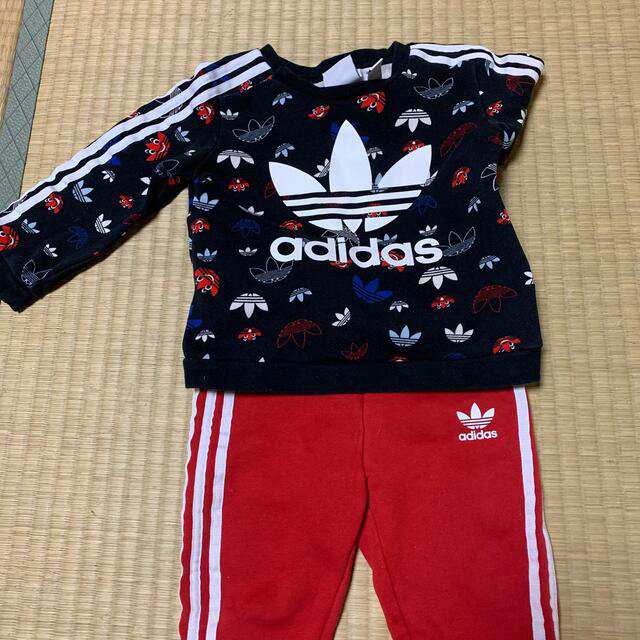 adidas(アディダス)のadidas  80センチ　古着　ru _専用 キッズ/ベビー/マタニティのベビー服(~85cm)(トレーナー)の商品写真