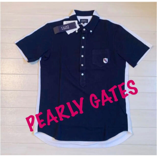 PEARLY GATES 新品19,800円 4/M 【 メンズ ウェア 新品19 ポロシャツ ゴルフ 】 パーリー