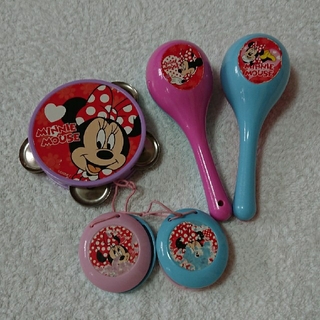 ディズニー(Disney)の赤ちゃん 玩具 楽器 ミニーマウス(楽器のおもちゃ)
