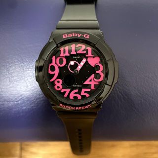 ベビージー(Baby-G)の【実働品】CASIO Baby-G 腕時計 レディース ネオンダイアルシリーズ(腕時計)