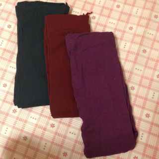 カラータイツ 3足セット(タイツ/ストッキング)