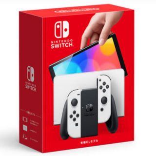 ニンテンドースイッチ(Nintendo Switch)のNintendo Switch 有機ELモデル ホワイト      新品未開封品(家庭用ゲーム機本体)