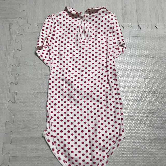 PETIT BATEAU(プチバトー)のPETIT BATEAU 長袖ロンパース　24m/86cm キッズ/ベビー/マタニティのベビー服(~85cm)(ロンパース)の商品写真