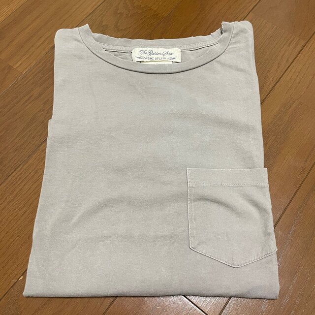 DEUXIEME CLASSE(ドゥーズィエムクラス)の【REMI RELIEF/レミ リリーフ】 ポケツキ7ブTシャツ　ベージュ レディースのトップス(カットソー(長袖/七分))の商品写真