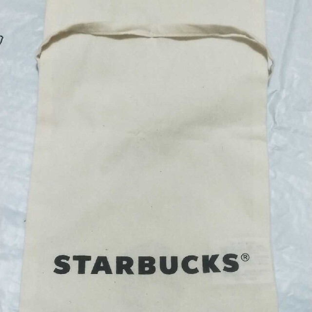 Starbucks Coffee(スターバックスコーヒー)のスターバックス ギフトバッグ プレゼント スタバ  贈答用袋 布製バッグ 巾着 レディースのバッグ(エコバッグ)の商品写真