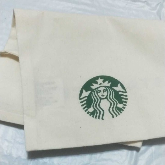 Starbucks Coffee(スターバックスコーヒー)のスターバックス ギフトバッグ プレゼント スタバ  贈答用袋 布製バッグ 巾着 レディースのバッグ(エコバッグ)の商品写真