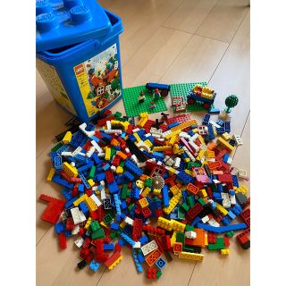 レゴ(Lego)の美品⭐︎7335　レゴ　青のバケツ REGO☆廃盤品 レア(積み木/ブロック)