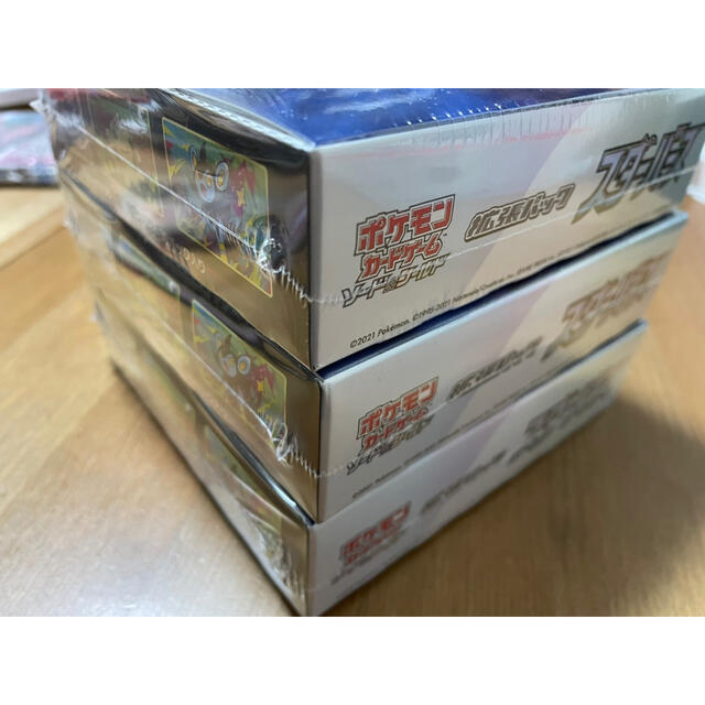 ポケモンカード　シュリンクなし　スターバース　3box