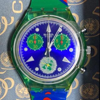 スウォッチ(swatch)の腕時計　Swatch スウォッチ クロノグラフ UN 50th(腕時計)