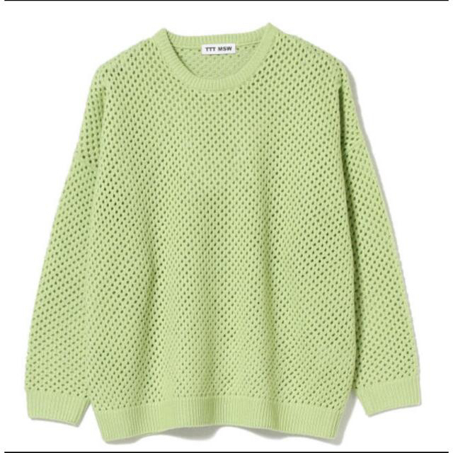 TTT_MSW 21aw Wool Pullover Knit メッシュニット