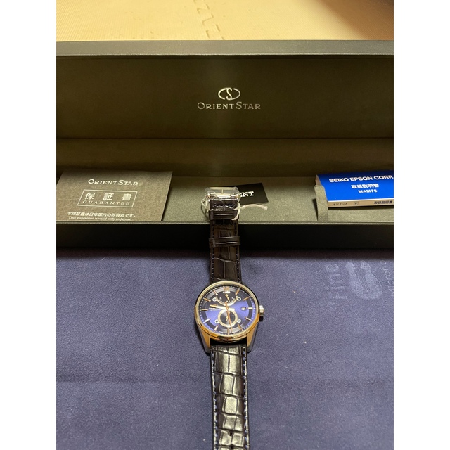 ORIENT(オリエント)のオリエントスター スリムデイト 限定モデル 美品　送料無料 最終値下 メンズの時計(腕時計(アナログ))の商品写真