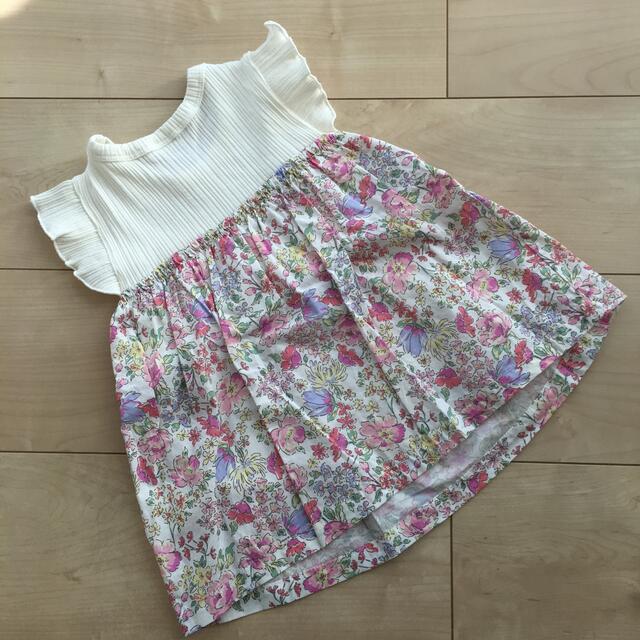 petit main(プティマイン)のプティマイン　コーデセット④　100 キッズ/ベビー/マタニティのキッズ服女の子用(90cm~)(Tシャツ/カットソー)の商品写真