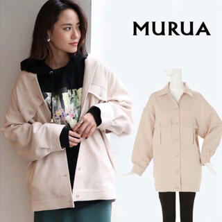 MURUA - フェイクムートンボンバージャケットの通販 by ami｜ムルーア 