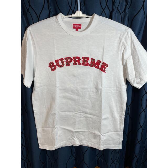 Supreme Plaid Applique S/S Top 1