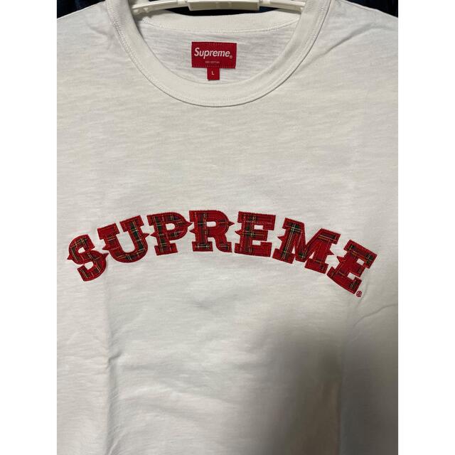 Supreme Plaid Applique S/S Top 2