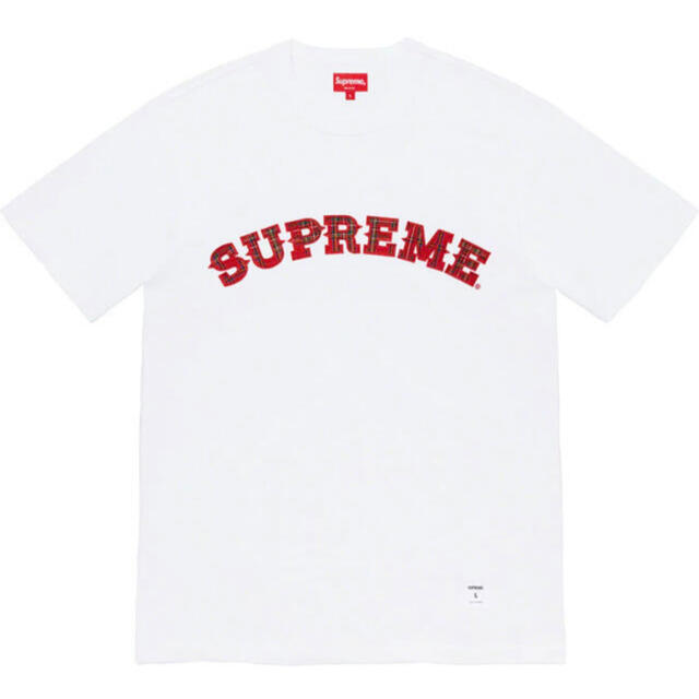 Supreme Plaid Applique S/S Top 5