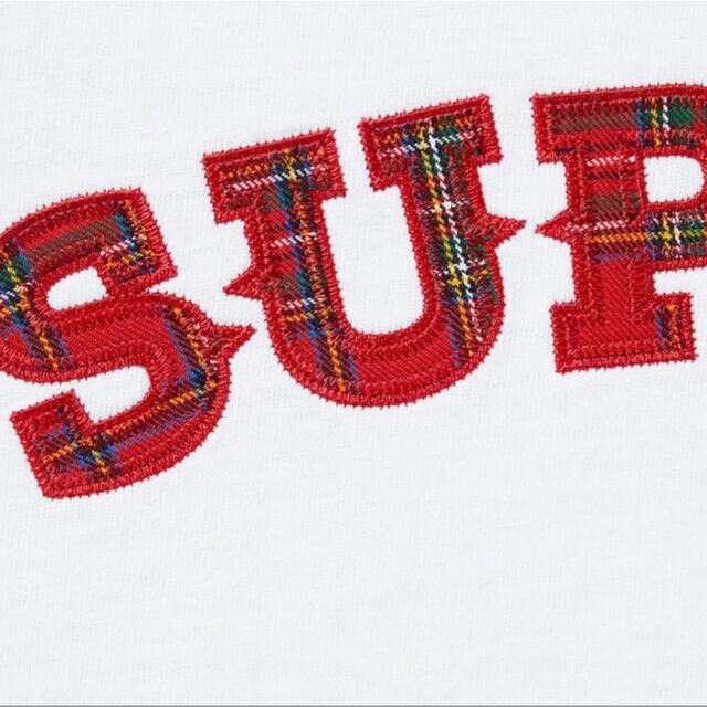 Supreme Plaid Applique S/S Top 6