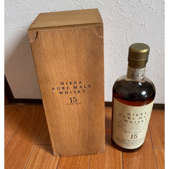 希少ニッカ 北原酒 15年 ピュアモルト ウイスキー 750ml 43%-eastgate.mk