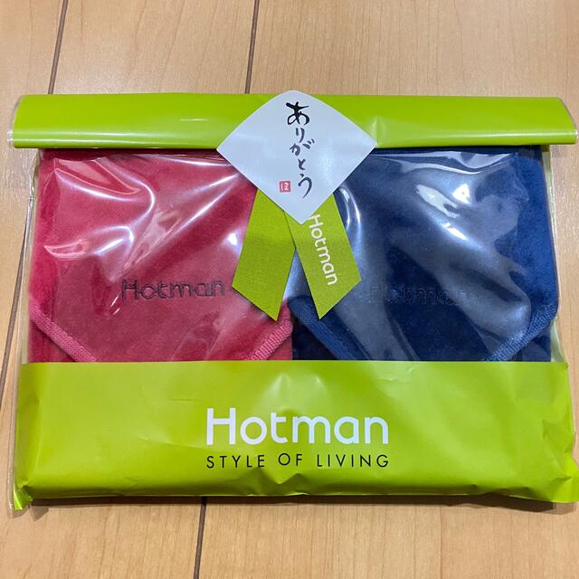Hotman ホットマン ベロア ハンカチ 2枚セット〈未開封・新品〉 レディースのファッション小物(ハンカチ)の商品写真