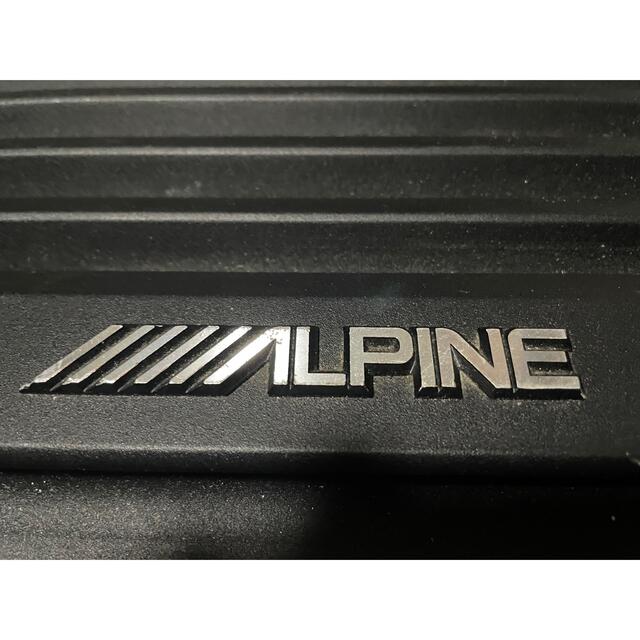 最終値下げしました！　ALPINE アルパイン　MRV-F450 パワーアンプ　 自動車/バイクの自動車(カーオーディオ)の商品写真