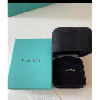 ティファニー(Tiffany & Co.)のTIFFANY ティファニー プラチナ　ダイヤモンド　リング(リング(指輪))