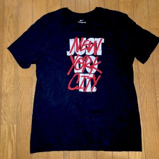 ナイキ(NIKE)のNY購入 限定レア 美品 Tシャツ NIKE ナイキ NYC 黒 L JDI(Tシャツ/カットソー(半袖/袖なし))