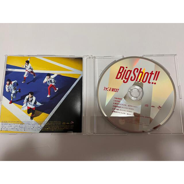 ジャニーズWEST(ジャニーズウエスト)のジャニーズWEST 13thシングル　Big Shot！　通常盤 エンタメ/ホビーのタレントグッズ(アイドルグッズ)の商品写真