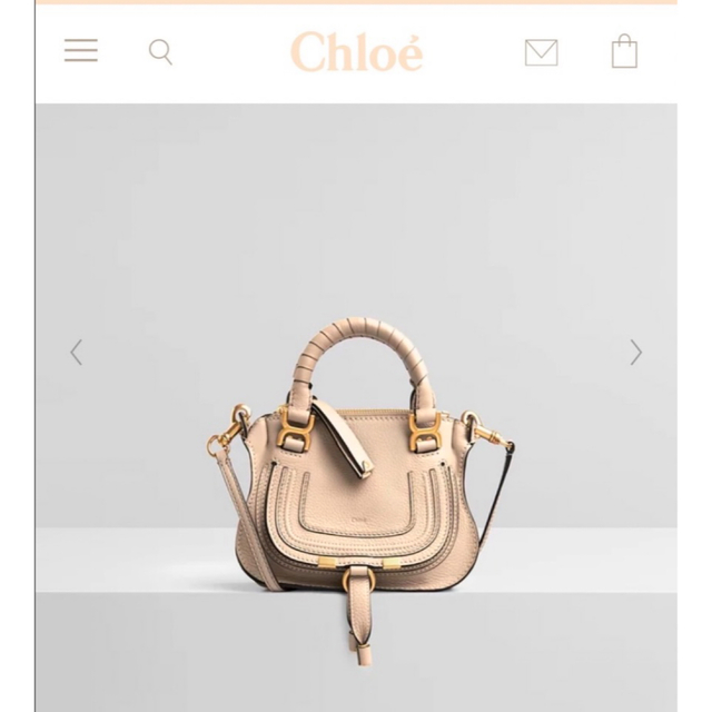 Chloe(クロエ)の【期間限定最終値下げ中】Chloe MARCIE ミニレザーバッグ レディースのバッグ(ショルダーバッグ)の商品写真