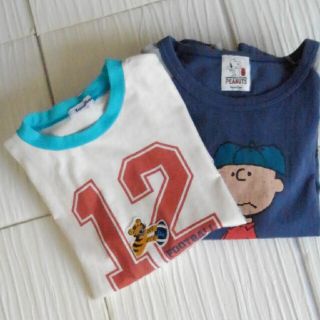 ファミリア(familiar)のファミリア、PEANUTS ⭐Used⭐ 長袖Tシャツ2点セット,150サイズ(Tシャツ/カットソー)