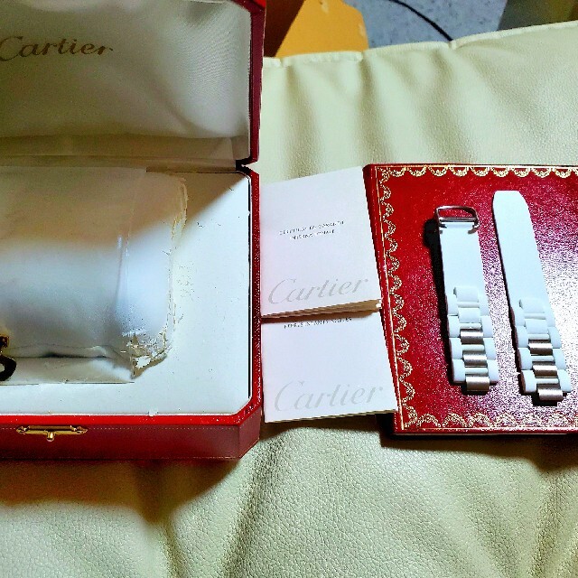 Cartier(カルティエ)の良品 Cartier カルティエ クロノスカフ マスト21 ホワイト メンズ メンズの時計(腕時計(アナログ))の商品写真