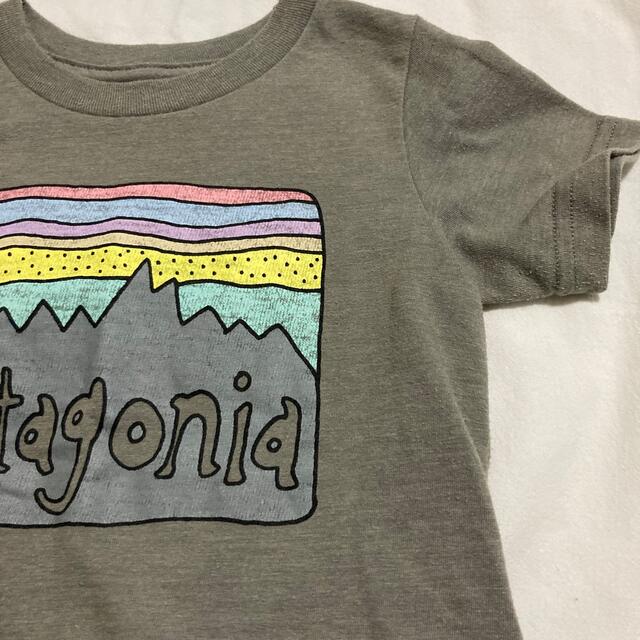 patagonia(パタゴニア)のパタゴニア ロゴTシャツ キッズ/ベビー/マタニティのベビー服(~85cm)(Ｔシャツ)の商品写真