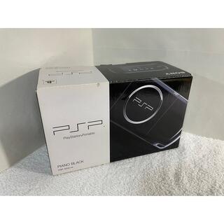 プレイステーションポータブル(PlayStation Portable)のほぼ新品　PSP-3000  ピアノブラック(携帯用ゲーム機本体)