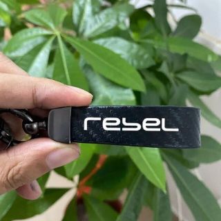 ホンダ(ホンダ)のREBEL レブル キーホルダー キーリング　ストラップ ブラック PUレザー(その他)