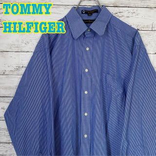 トミーヒルフィガー(TOMMY HILFIGER)のTOMMY HILFIGER トミーヒルフィガー　シャツ　長袖シャツ　一点物(シャツ)