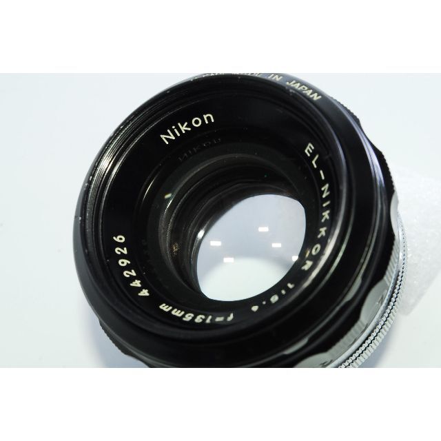Nikon(ニコン)の極上美品★Nikon ニコン EL-NIKKOR 135mm F 5.6★完動品 スマホ/家電/カメラのカメラ(フィルムカメラ)の商品写真