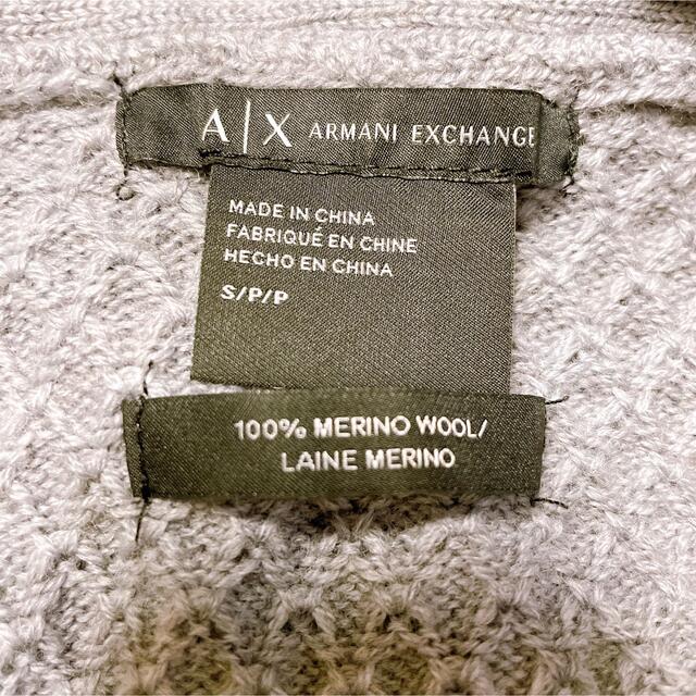 ARMANI EXCHANGE(アルマーニエクスチェンジ)の【お値下げ中】ARMANI EXCHENGE ニット メンズのトップス(ニット/セーター)の商品写真